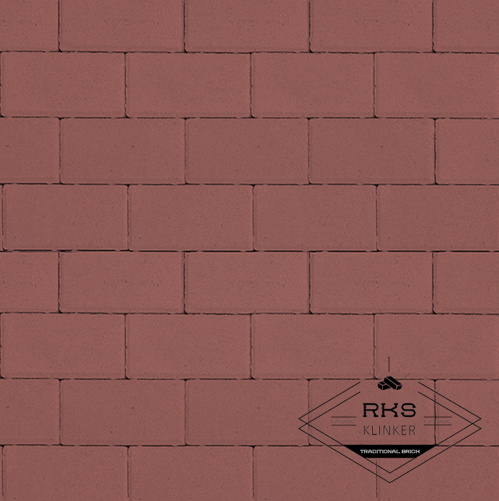 Плитка тротуарная Прямоугольник 1.П.6, Красный, 100х200х60 мм в Курске